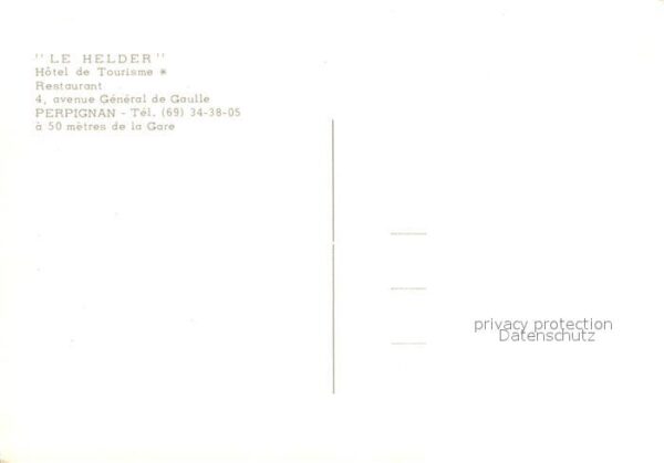 Perpignan Le Helder Hotel de Tourisme Restaurant – Bild 2