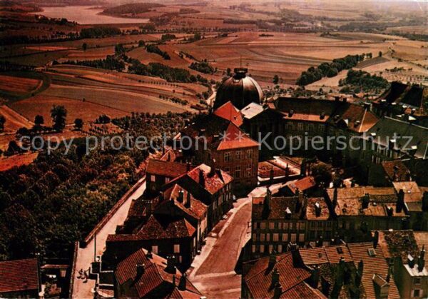 Langres Vue aerienne vers la Liez