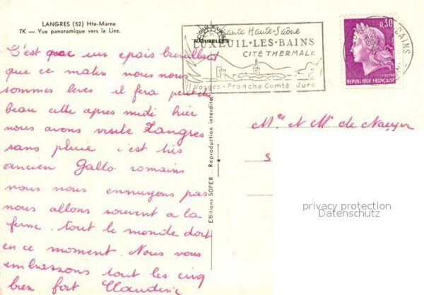 Langres Vue aerienne vers la Liez – Bild 2