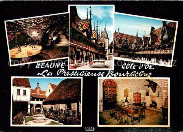Beaune Cote d Or Burgund Interieur des Caves exposition de la Re