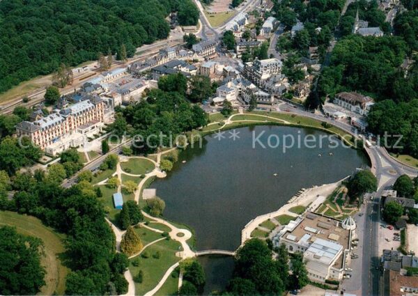 Bagnoles-de-l Orne Vue aerienne generale La plus important