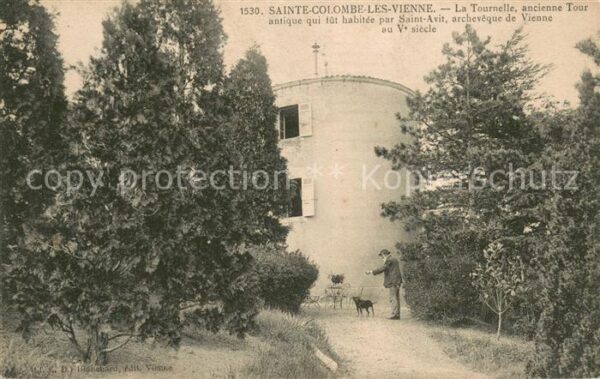 Sainte Colombe les Vienne La Tournelle ancienne tour antique