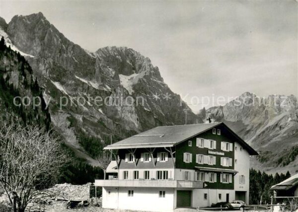 Engelberg OW Restaurant Gerschnialp Cafe Ritz