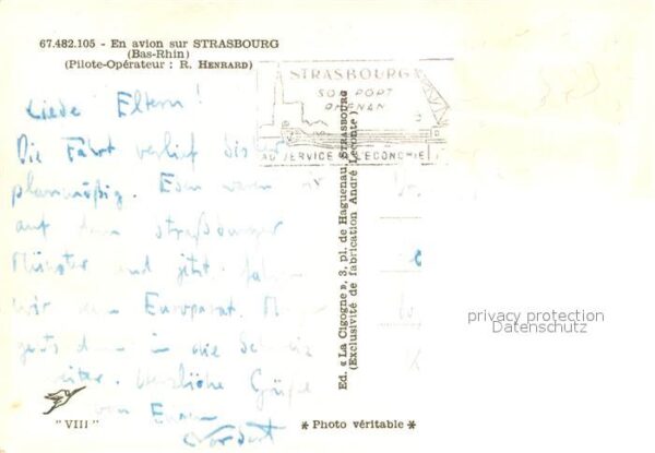 Strasbourg Alsace Fliegeraufnahme mit Strasburger Münster – Bild 2