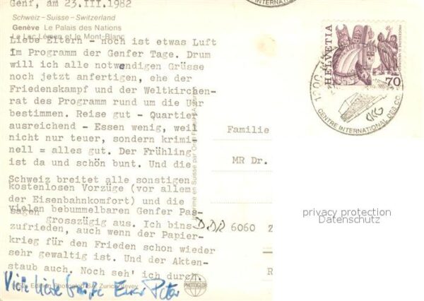 Geneve GE Le Palais des Nations Fliegeraufnahme – Bild 2