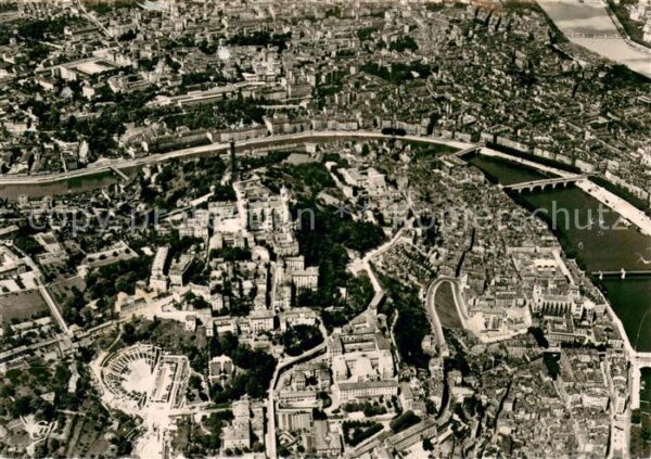 Lyon France Panorama sur Fourvière Théâtre Antique