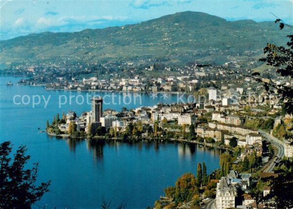 Territet Montreux Clarens et Mont Pelerin Lac Leman Genfe