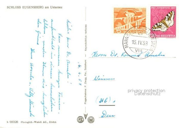 Salenstein TG Schloss Eugensberg am Untersee Bodensee – Bild 2