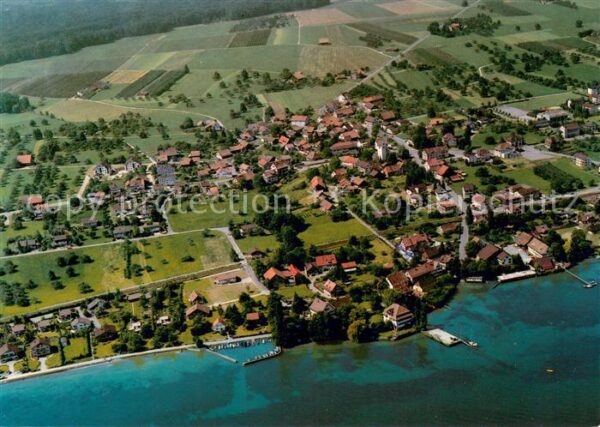 Uttwil Stadt am Bodensee Fliegeraufnahme