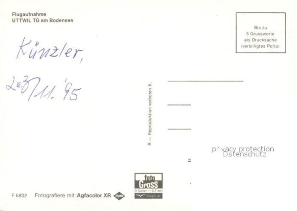Uttwil Stadt am Bodensee Fliegeraufnahme – Bild 2
