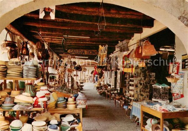 Morcote TI I portici Galleria Ticino