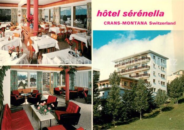 Crans-Montana Hotel Serenella Gasträume
