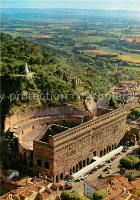 Orange Vaucluse Le Theatre Antique le Mur monumental et