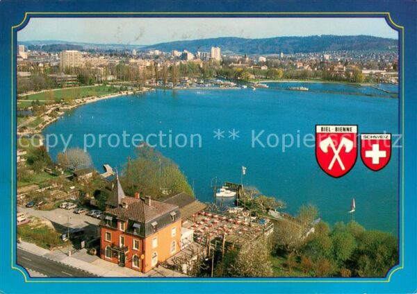 Biel Bienne See-Restaurant Beau Rivage am Bielersee