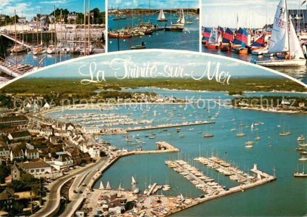 La Trinite-sur-Mer Port de plaisance vue aérienne