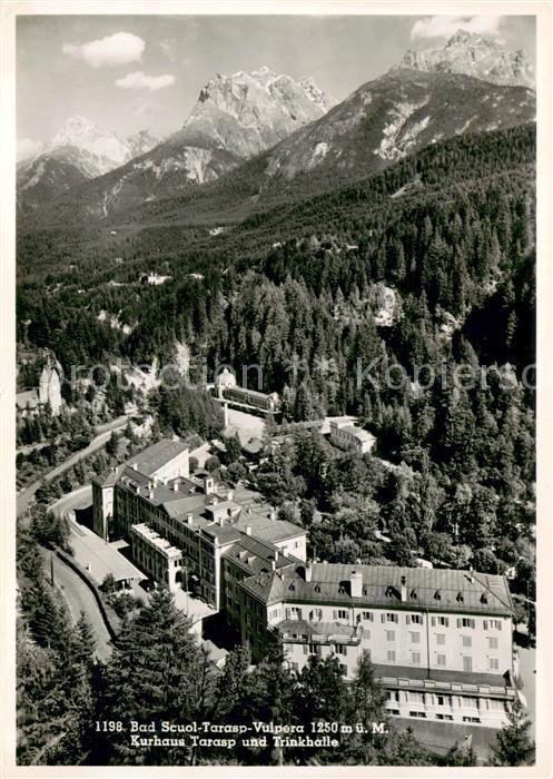 Bad Scuol Tarasp Vulpera Kurhaus Tarasp und Trink