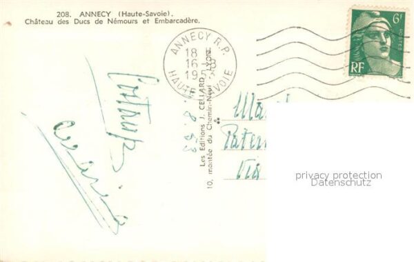 Annecy Haute-Savoie Chateau des Ducs de Nemours et Embarcad – Bild 2