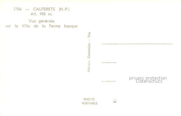 Cauterets Vue generale aerienne sur la Ville de l – Bild 2