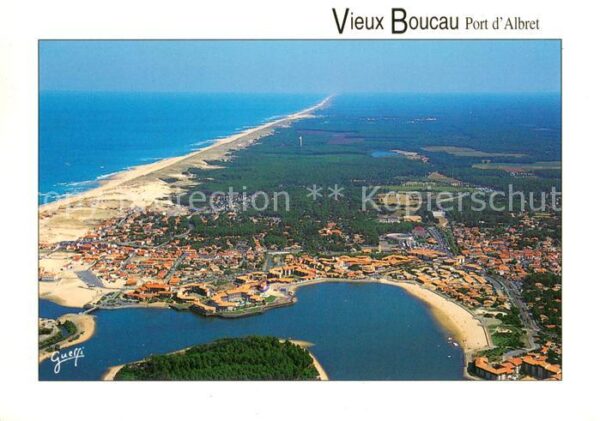 Vieux-Boucau-les-Bains Port d_Albret vue aérienne