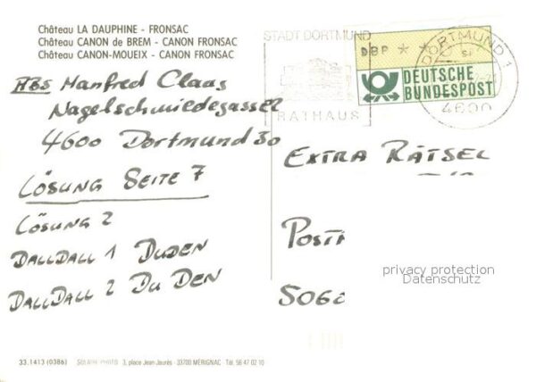 Fronsac Chateau La Dauphine View aerienne – Bild 2