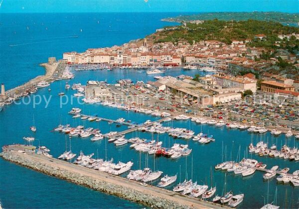 Saint Tropez Var Le Port Vue generale aerienne