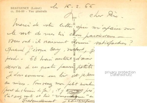 Beaugency Vue generale aerienne – Bild 2