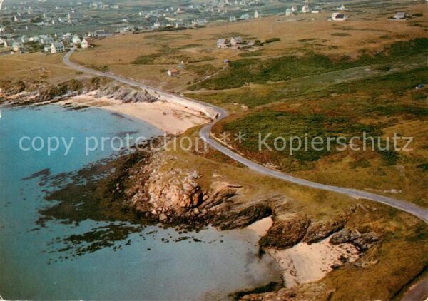 Ile d Ouessant La Plage Vue aerienne