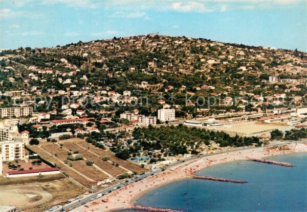 Sete Cette La Plage de la Corniche et le Mont Sain