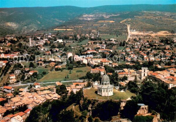 Forcalquier Vue generale aerienne