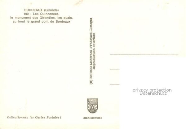 Bordeaux Les Quinconces Monument des Girondins Q – Bild 2