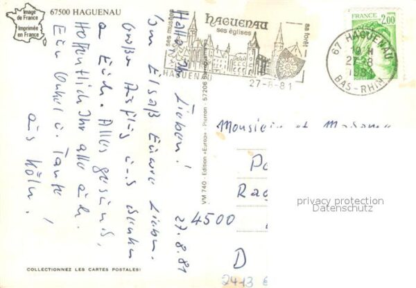 Haguenau Bas Rhin Zone piétonne – Bild 2