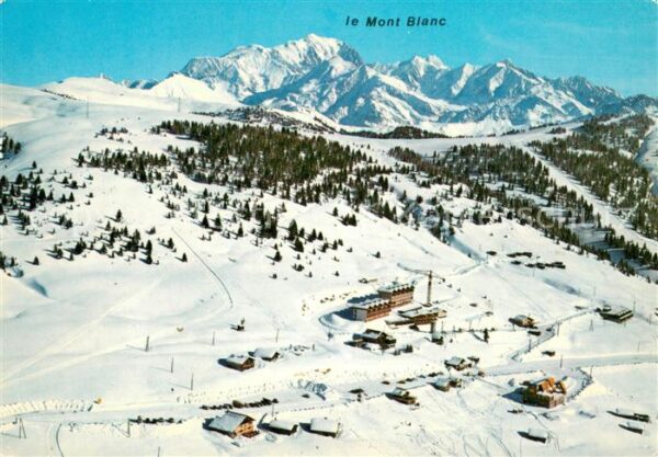 Col des Saisies Village de montagne Massif du Mont Blan