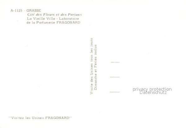 Grasse Alpes Maritimes Vieille ville Laboratoire de la Parfume – Bild 2