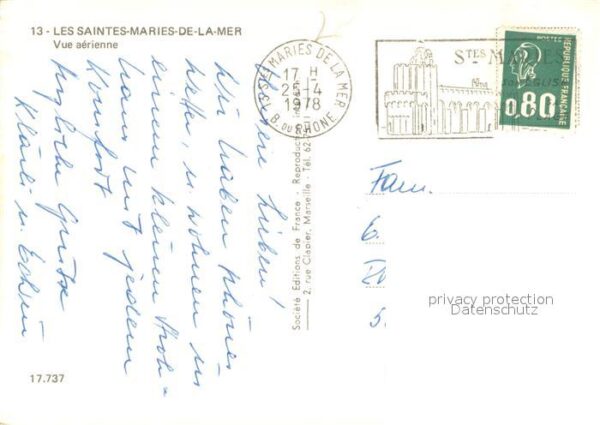 Les Saintes-Maries-de-la-Mer Vue aérienne – Bild 2