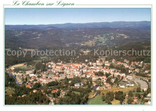 Le Chambon-sur-Lignon Vue generale aerienne