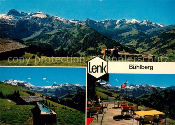 Lenk Simmental Bühlberg Panorama Wildhorn Berghotel