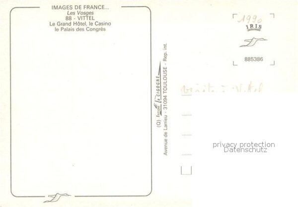 Vittel Le Grand Hotel le Casino le Palais des – Bild 2