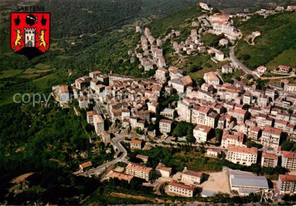 Sartene Vue aerienne