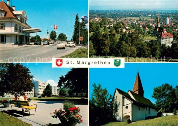 St Margarethen SG Zoll Panorama Park Kirche