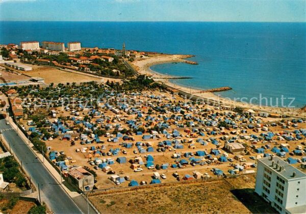 Sete Cette Les Campings Vue aerienne