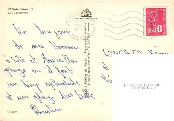 Sete Cette Les Campings Vue aerienne – Bild 2