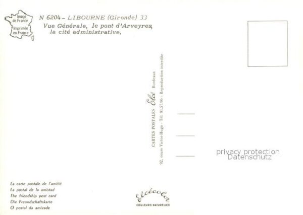 Libourne Pont d_Arveyres cité administrative vue – Bild 2