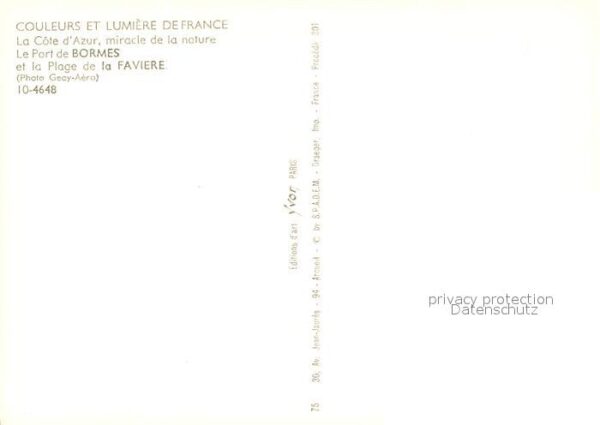 Bormes-la-Faviere Le port de Bormes et la plage de la Fav – Bild 2
