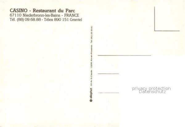 Niederbronn-les-Bains Casino Restaurant du Parc – Bild 2