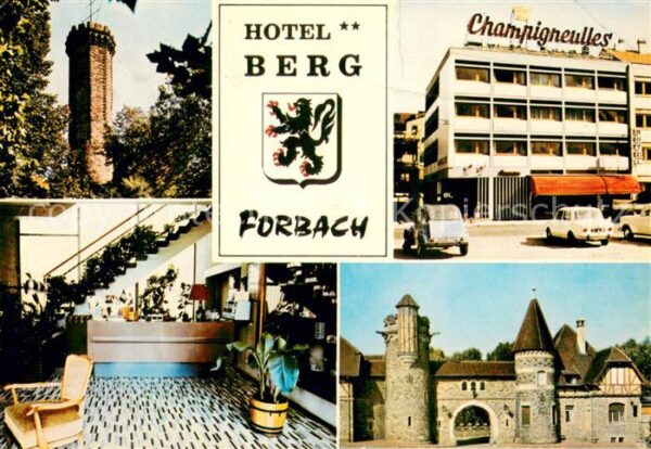 Forbach Lothringen Hôtel Berg Tour