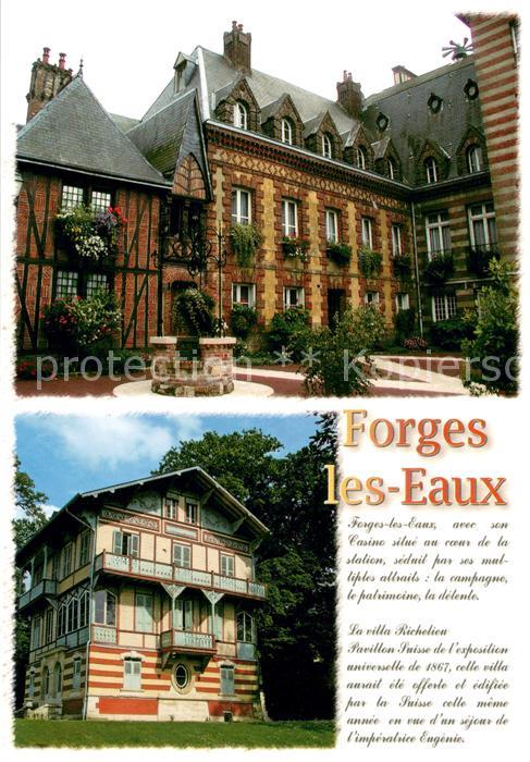 Forges-les-Eaux Mairie cote parc Villa Richelieu