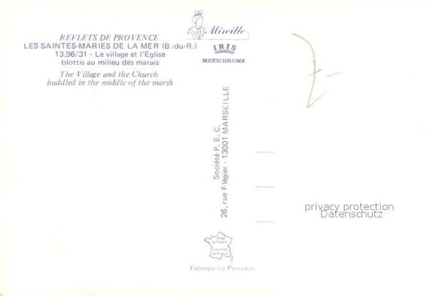 Les Saintes-Maries-de-la-Mer Village et l'Eglise blottis au millieu – Bild 2