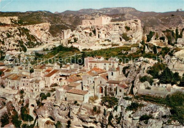Les Baux-de-Provence Porte d_Eyguières Hôtel des Porcelets R