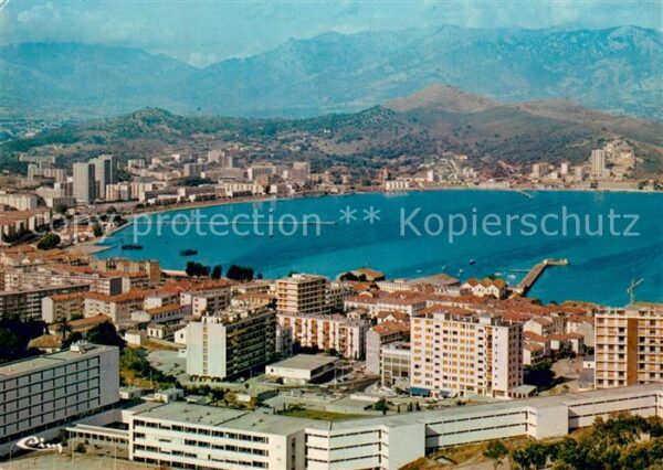 Ajaccio Ile de beauté vue Generale