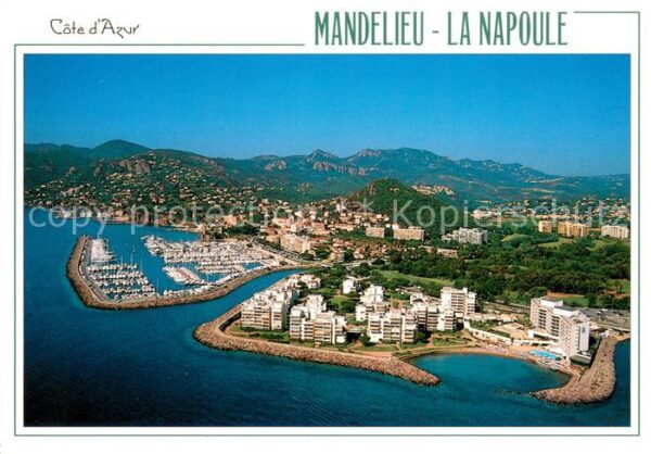 Mandelieu-la-Napoule Hôtel Casino Port Côte d_Azur vue aérie